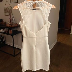 White Cocktail Dress